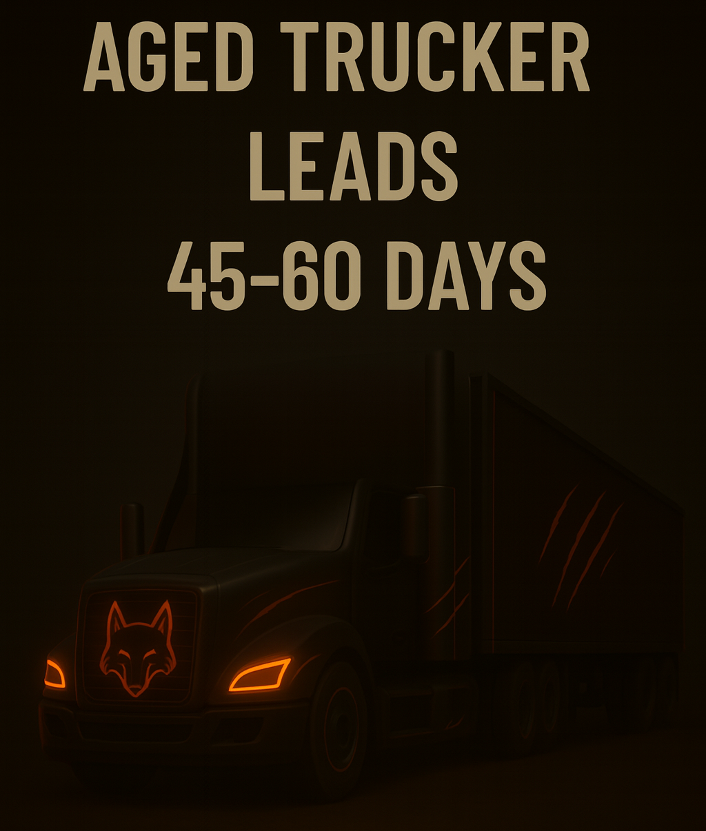 45-90 Day Aged Trucker Leads